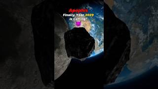 Earth vs Apophis Asteroid 2029 #shorts #space #earth #asteroid #edits #universe