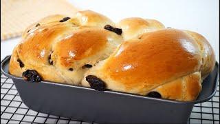 Soft And Fluffy Raisin Bread Easy Recipe