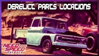 Derelict Chevrolet C10 Stepside Pickup 1965 - Need for Speed Payback (PS4)