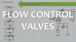 Flow Control Valves