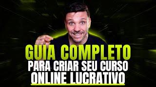 Passo a passo fácil e simples para CRIAR e VENDER seu curso online!