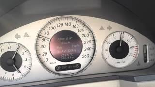 Повышенное напряжение сети Mercedes W211.