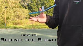 Behind the 8 ball - Обучение среднему трюку на ноже бабочке | How to Behind the 8 ball on Balisong