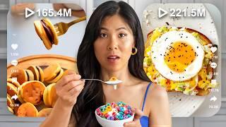 I Tested the MOST VIEWED TikTok BREAKFAST Recipes! 