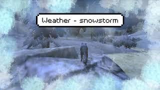 The wolf) When the weather is added in this game