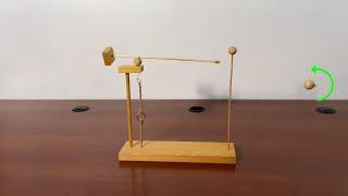 Swing Thing Crazy Pendulum Kinetic Art -- Gadgetify