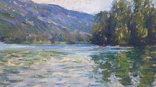 Kyle Buckland Artwork Slideshow Presentation Plein Air Landscape River Painting Impressionism Art