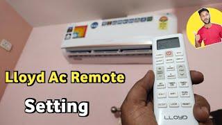 Lloyd ac remote function