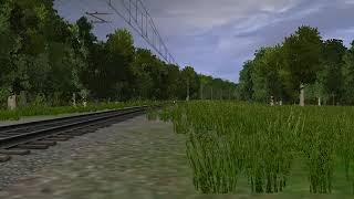 ВЛ8-1255 С Грузовыми Вагонами В Trainz Simulator 2012