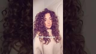 Day 2 hair ftw  #curly #curlys #curlyhair