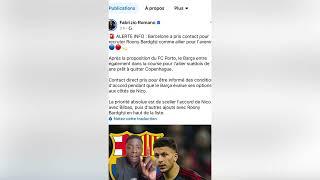 Le barca est prêt a signer  un avenir suédois 19 ans ailier 