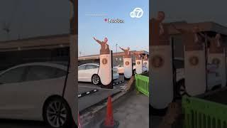 Reports of vandalism against Tesla have now gone international