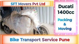 Bike Transport Services Pune to all India!! Bike Parcel Procedure & Charges in Pune By Road/ Train