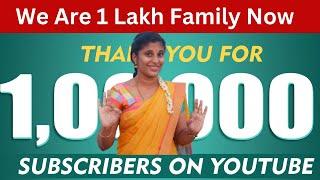 We Are 1 Lakh Family Now  | Thanks For Supporting Us |