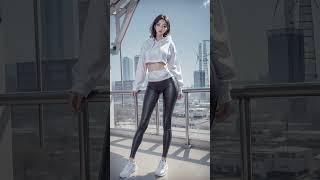 4K AI art)girl friend16