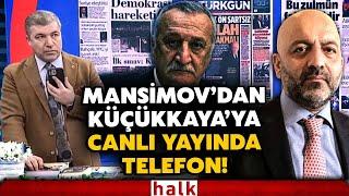 Mübariz Mansimov, Mehmet Ağar'ın iddialarını canlı yayında yalanladı! "Kumpasın başında..."