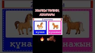 Жылқы төлінің атаулары жылқының атаулары #shorts