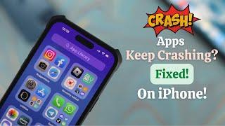 iPhone Apps Keep Crashing Randomly? - Here’s Real Fix!