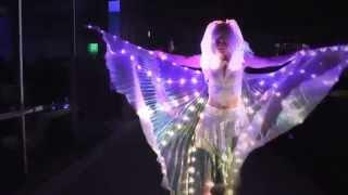 Fire Pixie Light Dancers - LED Hoop, Isis Wings, Contact Staff & Poi