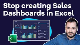 Stop creating Sales Dashboards in Excel – [Easy alternative]