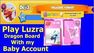 Play Luzra Dragon Board event with my Baby Account | Kothez Return Ancient Event | DML