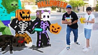 Halloween Story with Jason and Alex Animation Minecraft