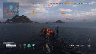 Killing BigB2ohgaming in WoWs Legends