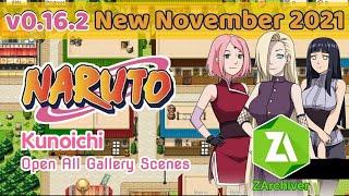 Naruto Kunoichi v0.16.2 New November 2021 - Save File 100% & Open Gallery Scenes