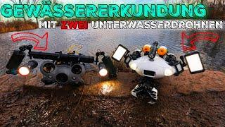 Steinbruchsee Exploration mit ZWEI Unterwasser Robotern (uncut dive) #fifish #adventure #diving