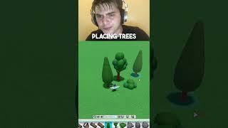 How it feels to place Trees