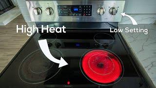 Samsung Stove Burner Stays on High Heat Only (Electric Range)