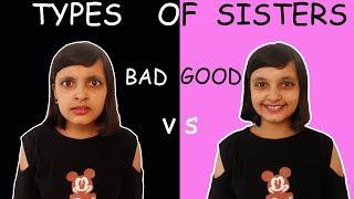 TYPES OF SISTERS | Kids Bloopers || Aayu And Pihu Show