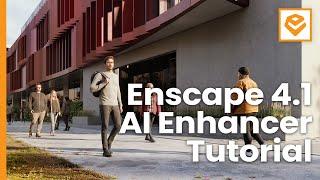 Enhance Your Visualizations with Chaos AI Enhancer in Enscape | Tutorial