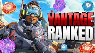 High Level Vantage Ranked Gameplay - Apex Legends (No Commentary)