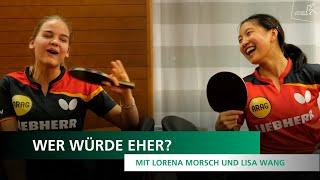 WER WÜRDE EHER| mit Lorena Morsch und Lisa Wang