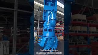 Hydraulic submersible sand slurry dredge pump with dredge cutter head