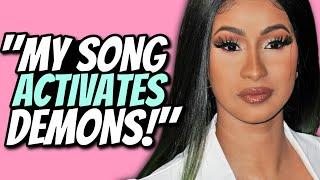 Cardi B ADMITS her song activates DEMONS! She is crying out for help!