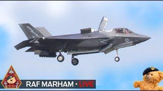 LIVE STEALTH 5TH GEN F-35B ACTION 809 NAVAL AIR SQN, 617 & 207 SQUADRON • RAF MARHAM 23.06.25