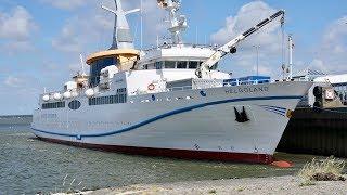 4K | Journey to High Sea Island HELGOLAND with MS Helgoland