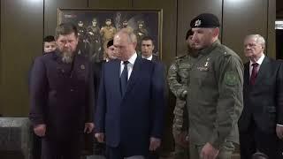 URGENT POUTINE RENCONTRE KADYROV ET LES FORCES SPECIALES DE TCHETCHENI  OBJECTIF REPRENDRE KOURSK