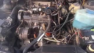 Запуск двигателя после зимнего простоя. VW Passat