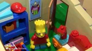 The Simpsons LEGO House [HD] Bart's Room 71006 Bart Simpson