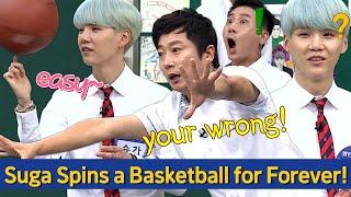 [Knowing Bros Best ep.94] Suga Spins a Basketball Until His Fingernails Burn!