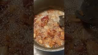 smoked pork jowls will give your rice a rich flavor!