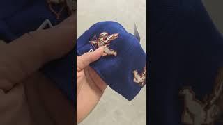 Navy blue born and raise cherub caps # small angle caps # angle caps # cherub caps #