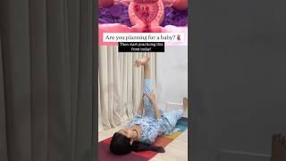 Yoga for fertility. #fertilityyoga #fertilitydiet #conceivenaturally #yogawithbhumikaa