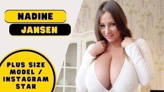 Nadine Jansen Biography।   German Plus Size Model and Instagram Star। Tiktok Star। Wiki and Facts