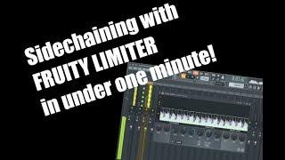 Sidechaining with fruity limiter in less than 1 minute (the best way to sidechain in my opinion)