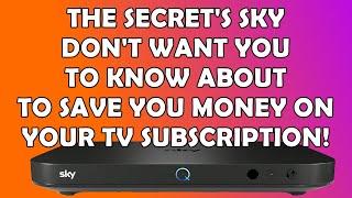  HOT SECRET'S: Sky Don't Want You To Know about these Secrets to Save You Money 