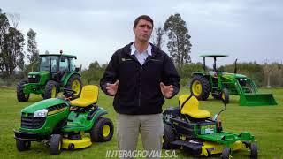 Tractores de Jardín John Deere serie E y Ztrack